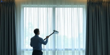 Commercial drapes cleaning service kings-beach hotels offices