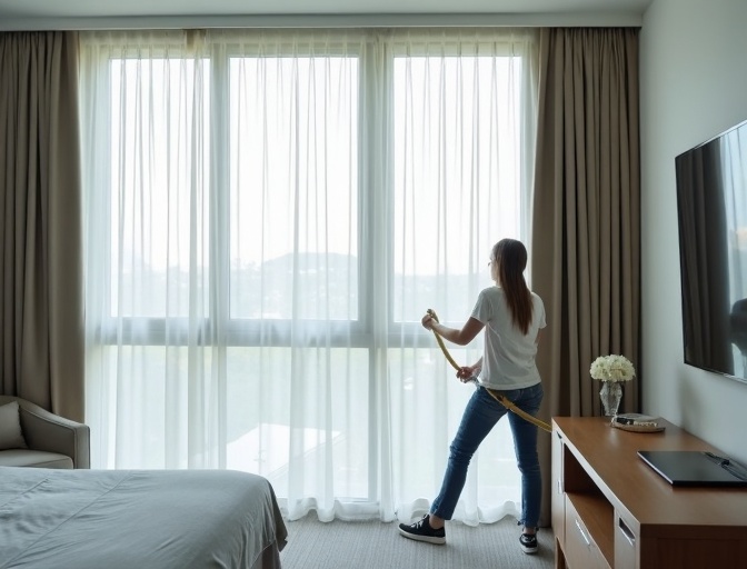 Kings Beach Sheer Curtain Cleaning